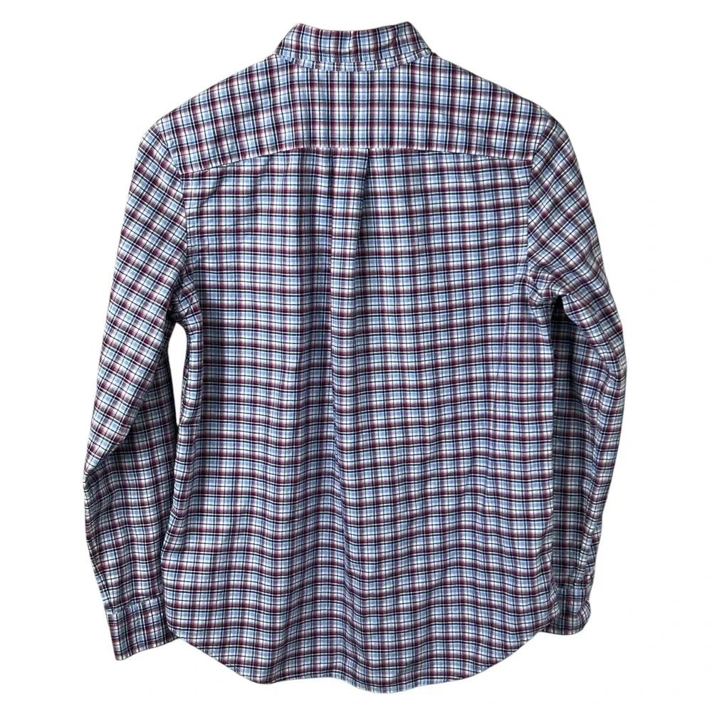 Ralph Lauren Boys Large Multicolor Plaid Long‎ Sleeve Thick  Button Down Shirt